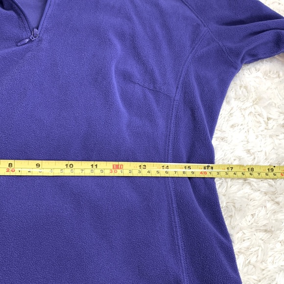 Columbia Fleece Quarter Zip Pullover Jacket - Picture 8 of 8